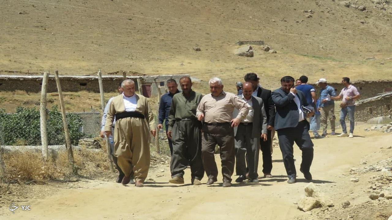 فرماندار مهاباد در پنج روستای بخش مرکزی حضور یافت
