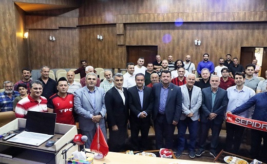 مراسم رسمی معارفه فرشاد پیوس برگزار شد