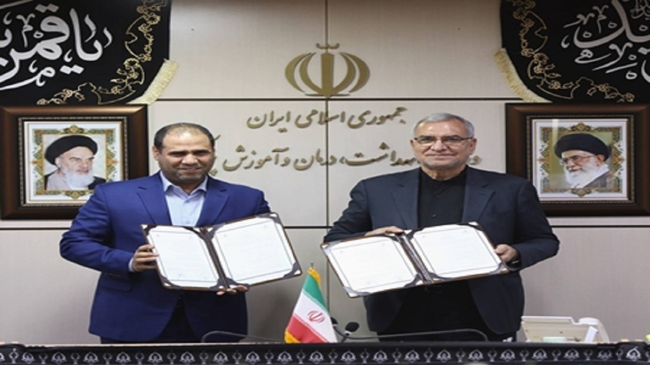 امضای تفاهم‌نامه‌های ارتقای سلامت دانش آموزان بین وزارت بهداشت و آموزش و پرورش