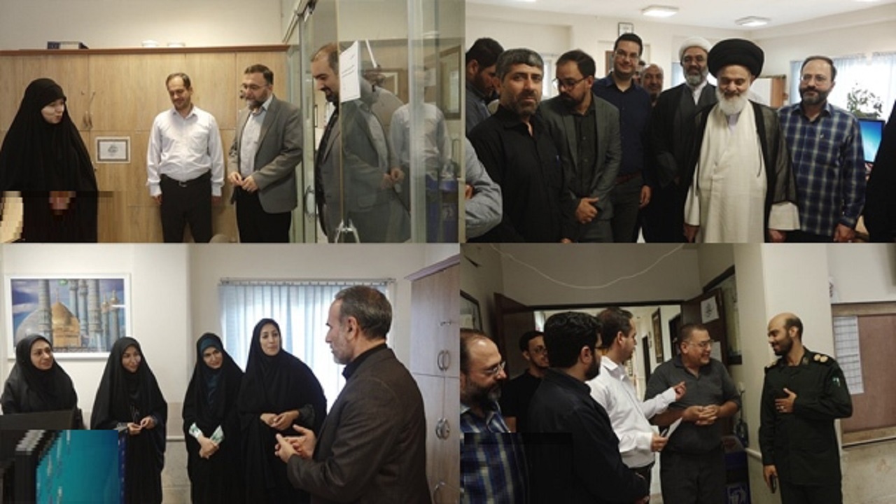 حضور مدیران استانی در تحریریه خبر صدا و سیمای مرکز قم