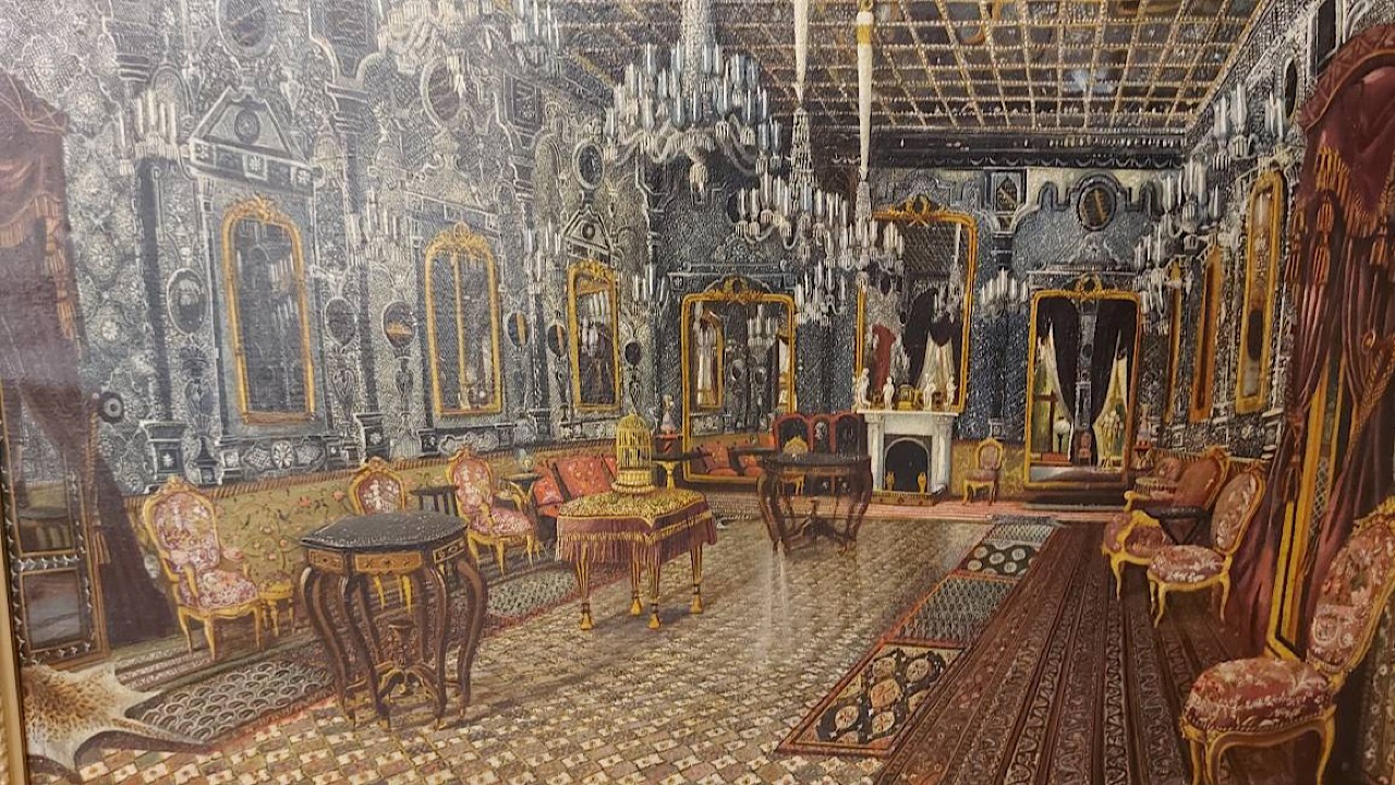 کشف بخشی از تاریخ گمشده تالار برلیان کاخ گلستان