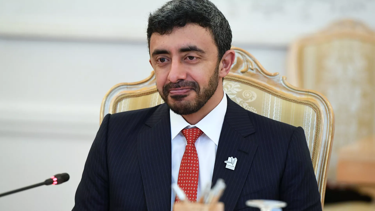 دیدار وزیر خارجه امارات با نخست‌وزیر سابق رژیم صهیونیستی
