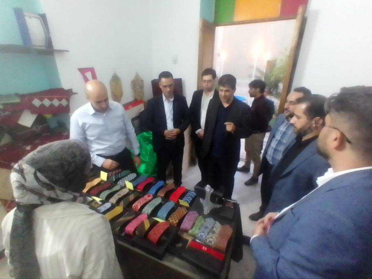 مدیرکل میراث‌فرهنگی و رئیس پارک علم و فناوری سیستان و بلوچستان به دیدار صنعتگران رفتند