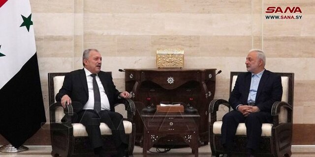 دیدار هیات پارلمانی ایران با وزیرخارجه سوریه در دمشق
