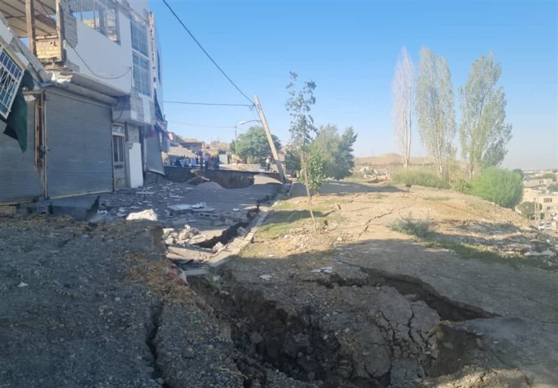 رانش زمین در کرج رانش زمین در کرج