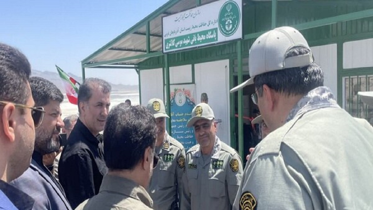 پاسگاه محیط بانی شهید کلانتری در ارومیه افتتاح شد