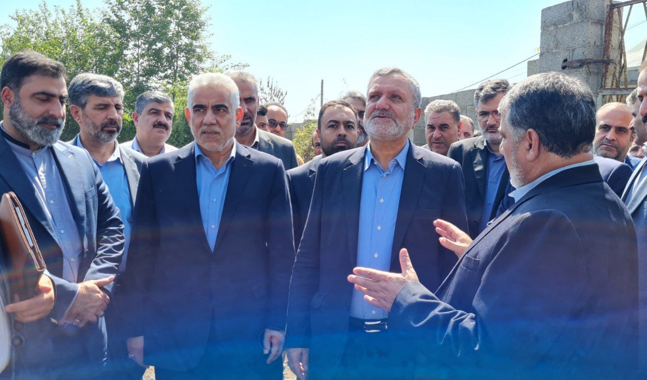 ساخت ساختمان تامین اجتماعی صومعه سرا با حضور وزیر تعاون آغاز شد