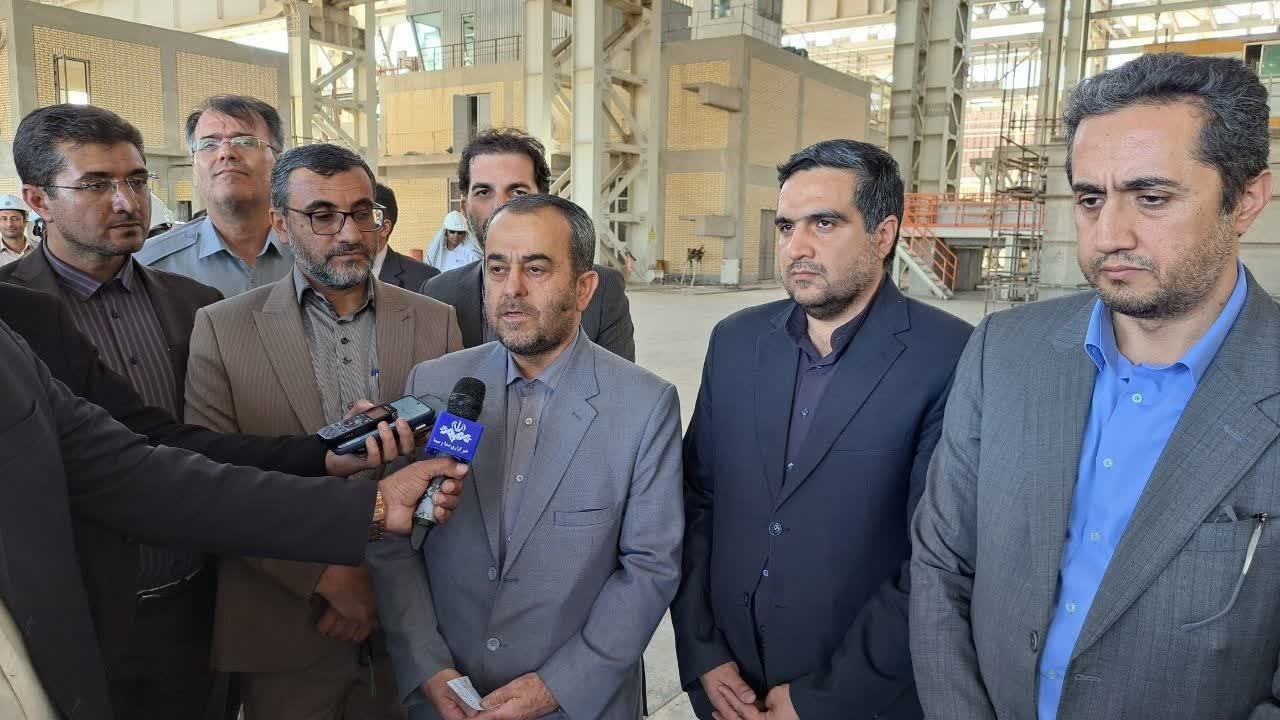 ۵ اقدام مهم در کارخانه فولاد قاینات دنبال می‌شود