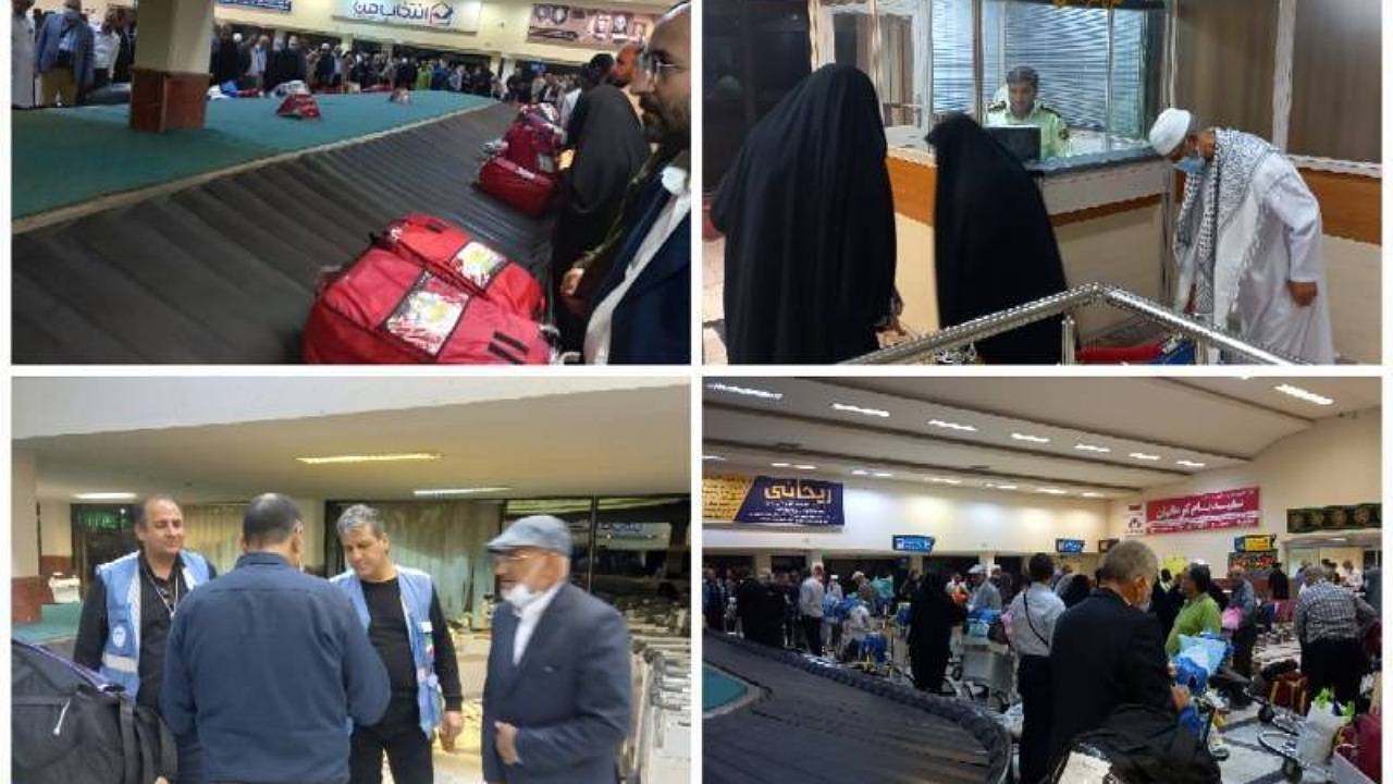 بازگشت آخرین گروه از زائران کرمانی به میهن