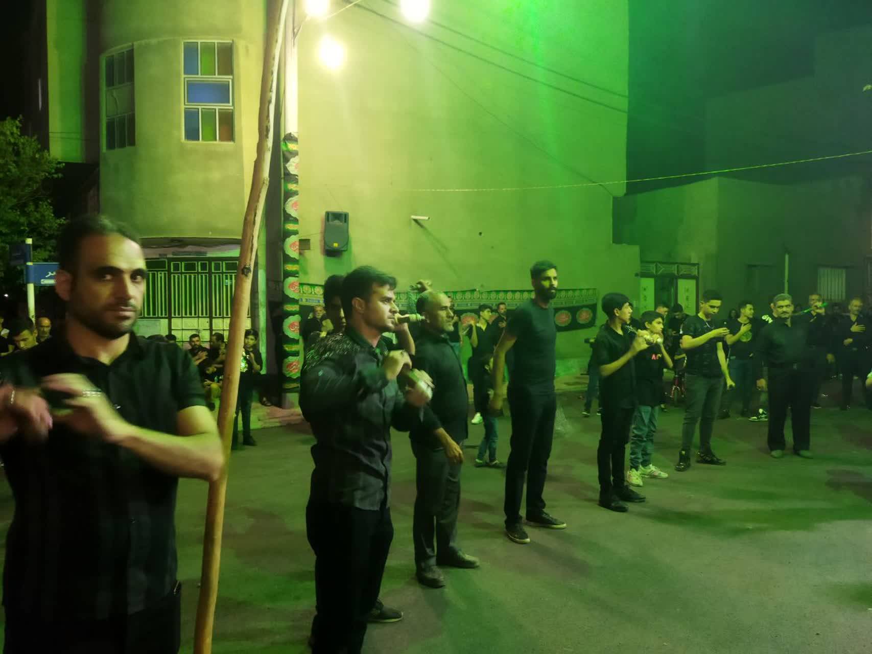 دسته های سوگواری محرم در ساوه