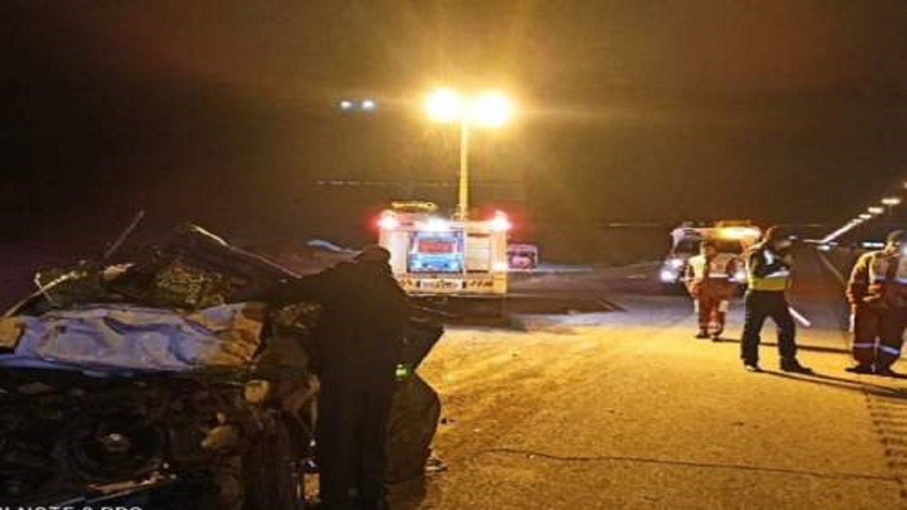 ۲ نفر در تصادف‌های ۲۴ ساعت گذشته جاده‌های قم جان باختند