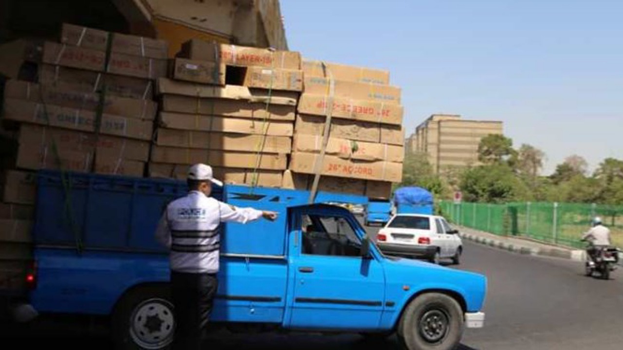 اجراى طرح تشدید برخورد با حمل بار نامتعارف از فردا