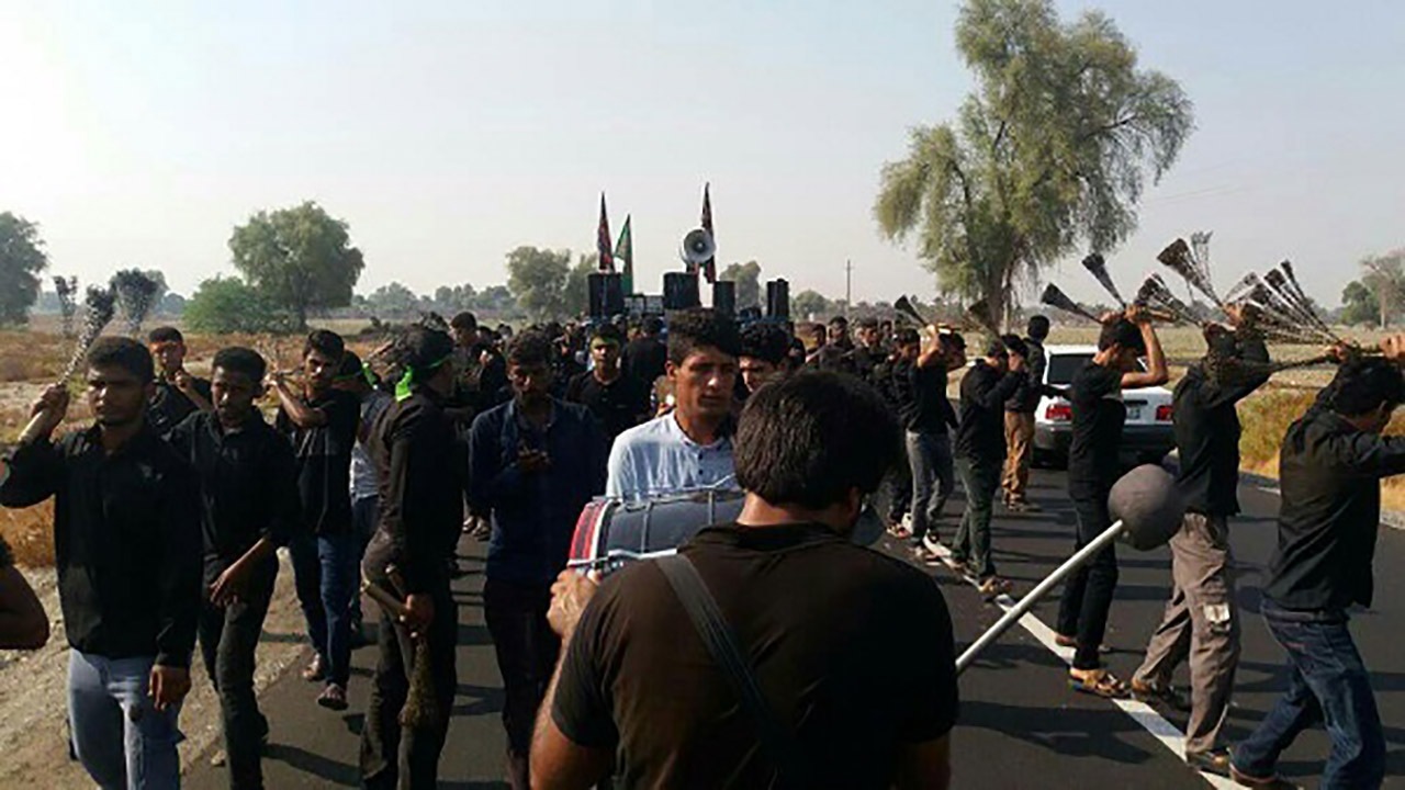 اجتماع بزرگ هیئت‌های مذهبی بخش شمیل بندرعباس