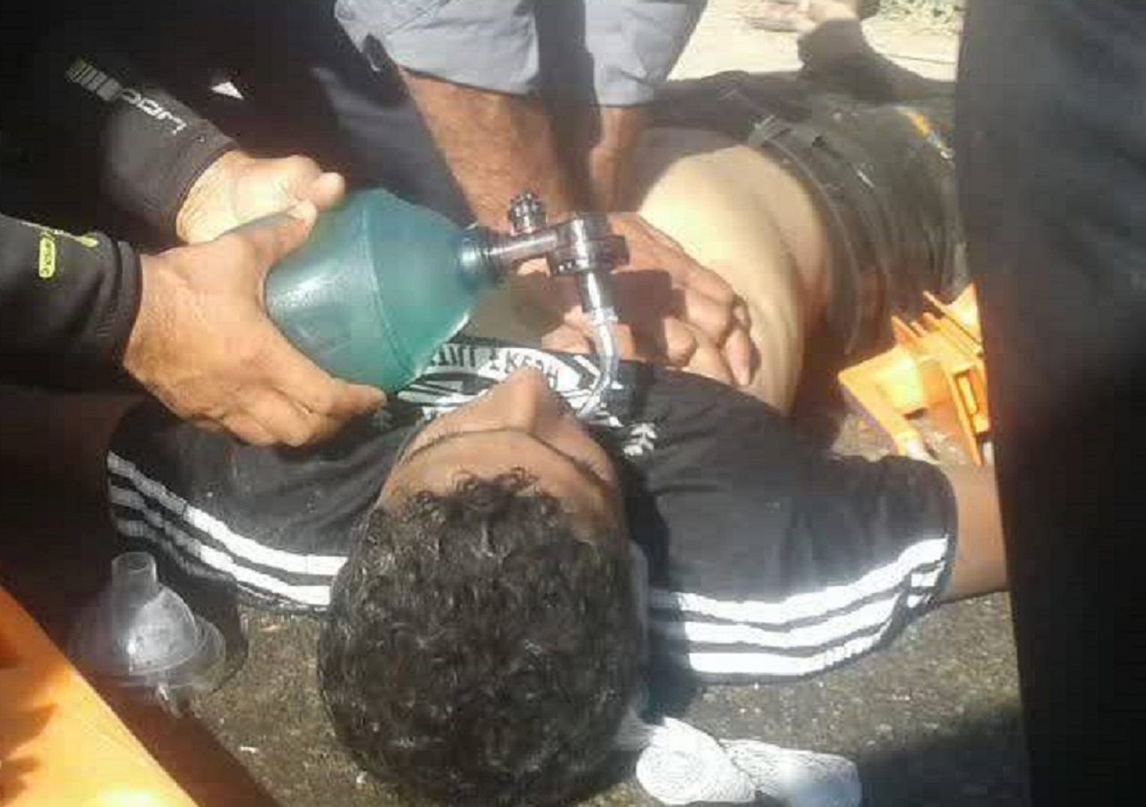 نجات ۳ نفر در کانال آب خمینی شهر