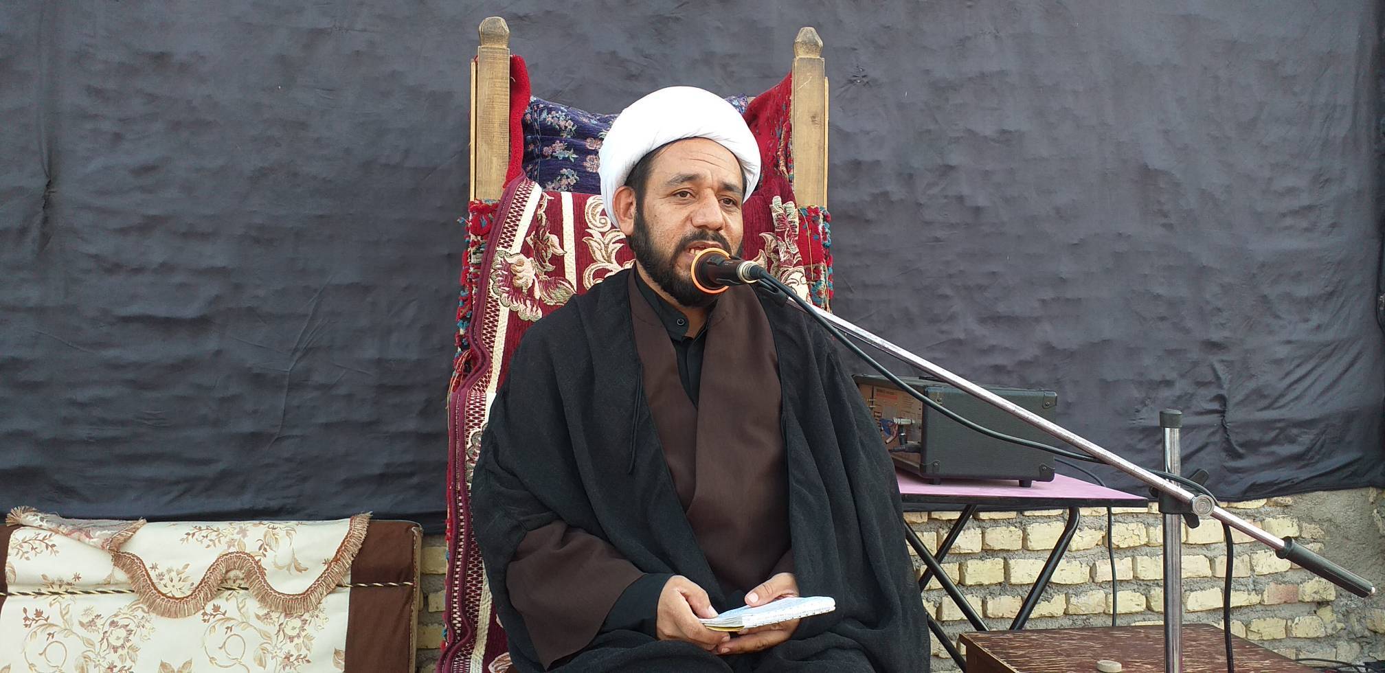 برگزاری مراسم روضه خوانی در کوهبنان