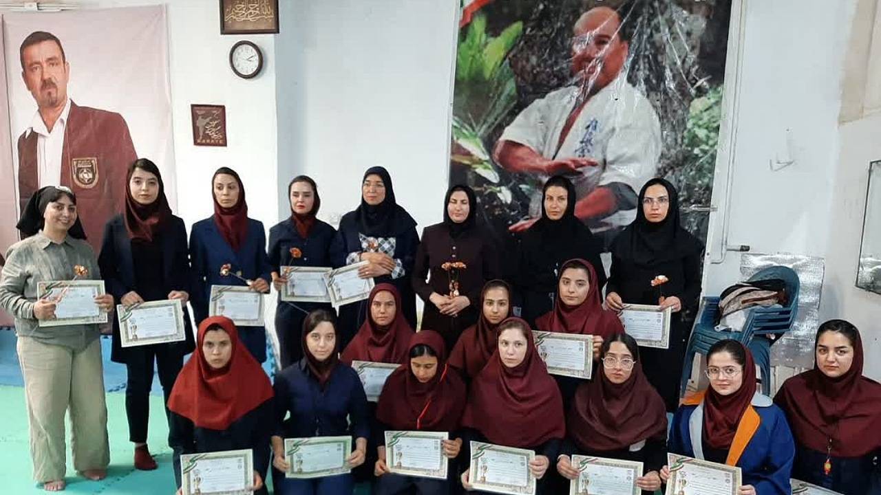 پایان مسابقات کیوکوشین کاراته اویاما در کرمان