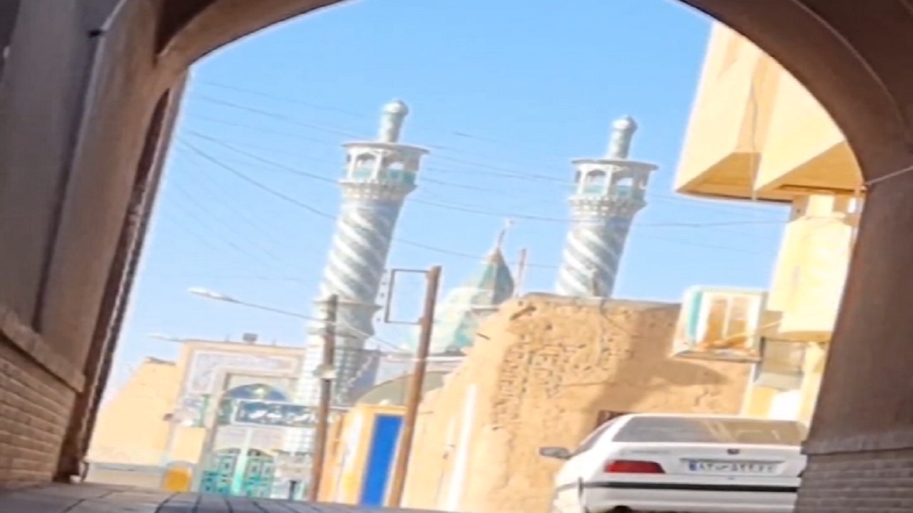 گذر تاریخی مسجد علی در محله دربریگ آران و بیدگل + فیلم