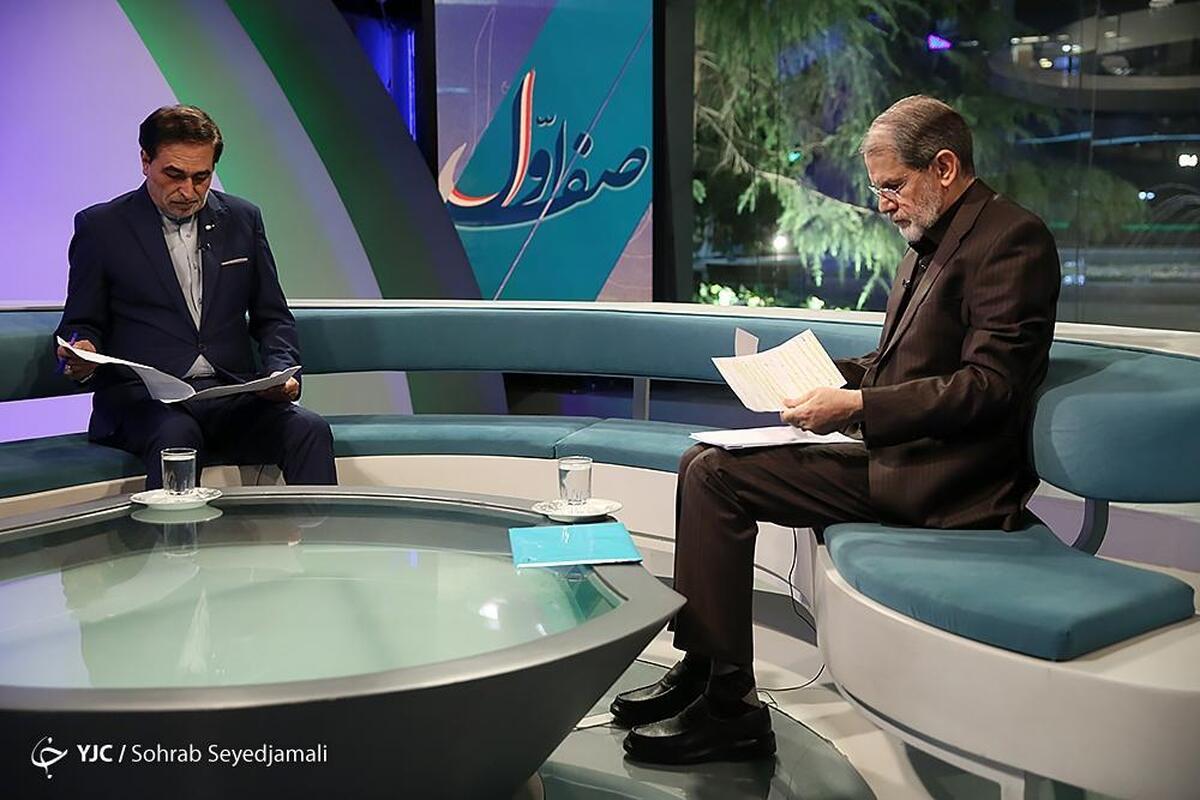 حضور قاضی‌زاده هاشمی در برنامه صف اول