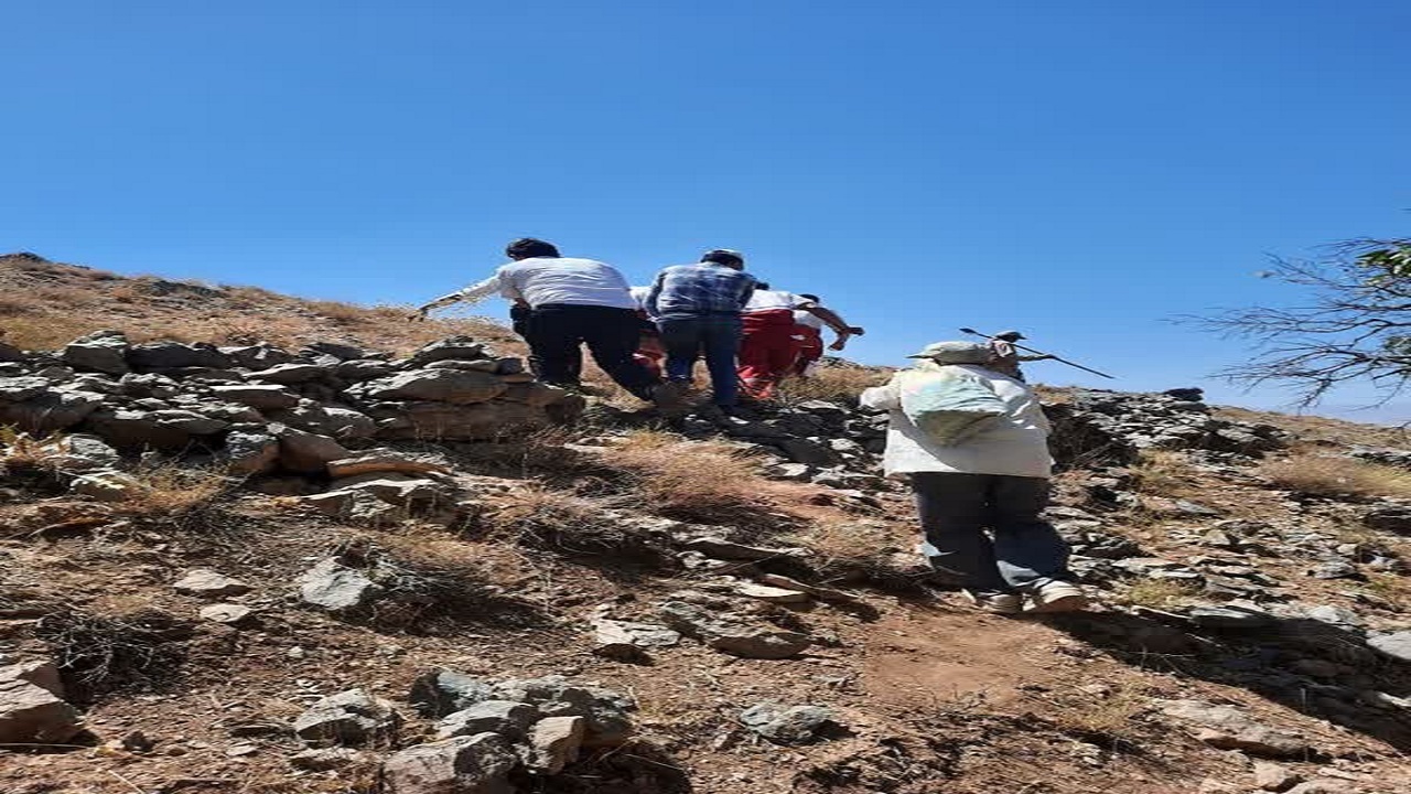 نجات از مرگ بر فراز روستای سنجگان