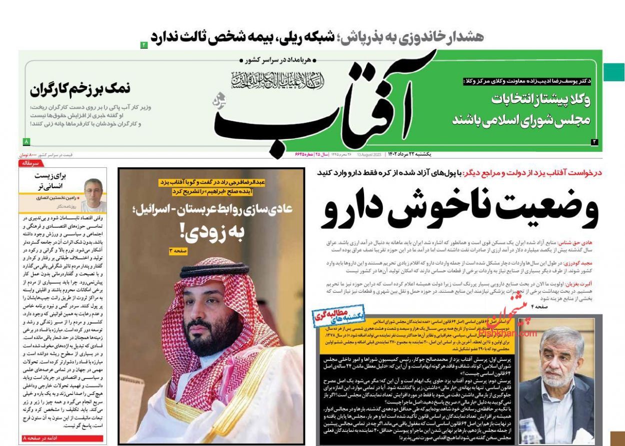 آفتاب یزد