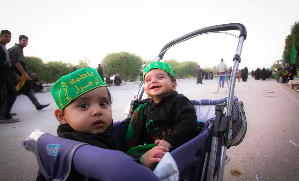 حضور کوکان در سفر اربعین حضور کوکان در سفر اربعین