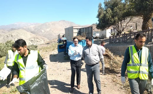 پاکسازی ساحل سد منجیل