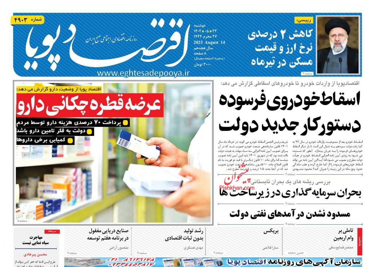 روزنامه اقتصاد پویا