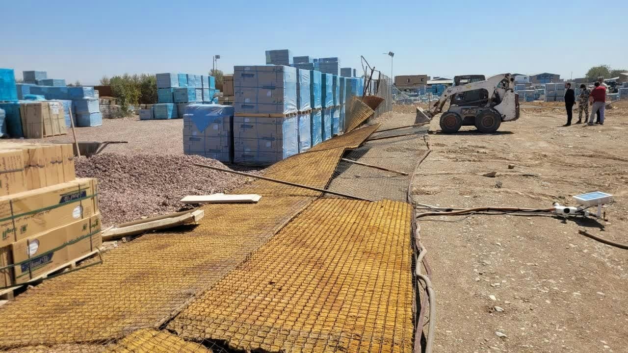 قلع و قمع ۱۱ بنای غیرمجاز در شهرستان قزوین