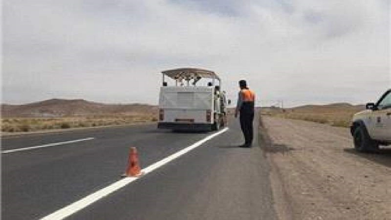 خط‌کشی بيش از ۲ هزار کيلومتر از محورهای مواصلاتی ‏جنوب سيستان و بلوچستان