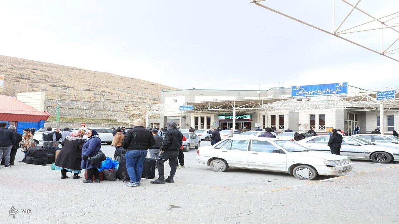 افزایش میزان تردد مسافر از پایانه‌های مرزی آذربایجان غربی