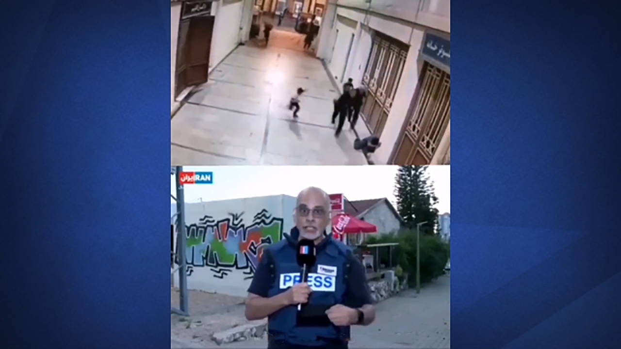 دو قاب متفاوت در هنگام بروز حوادث + فیلم