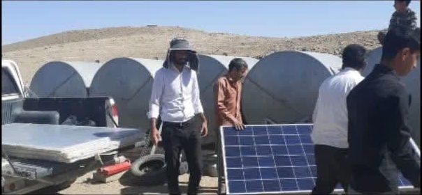 نصب ۴ دستگاه پمپ خورشیدی در محلات عشایری زیرکوه