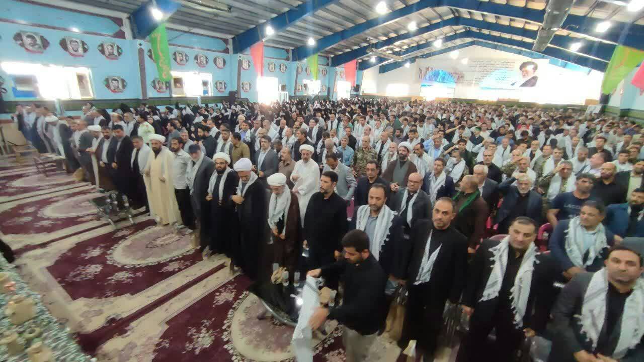 مراسم یادواره شهدا در کوهدشت