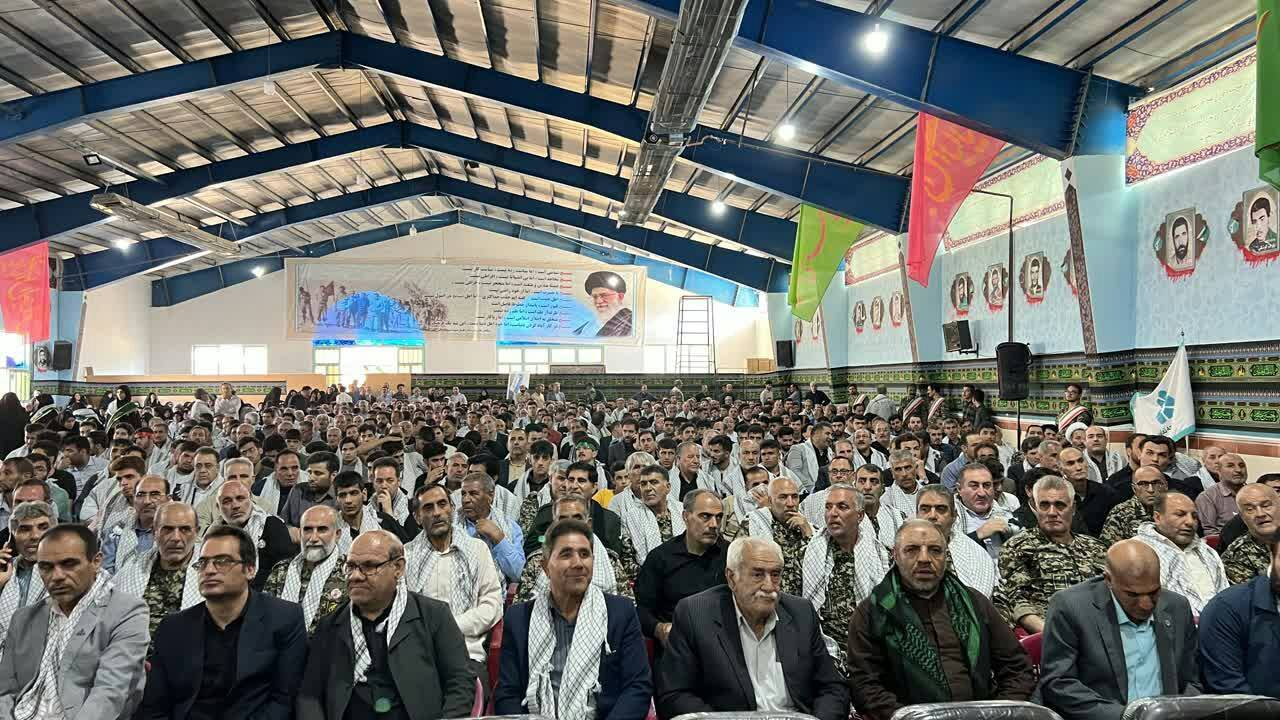 مراسم یادواره شهدا در کوهدشت