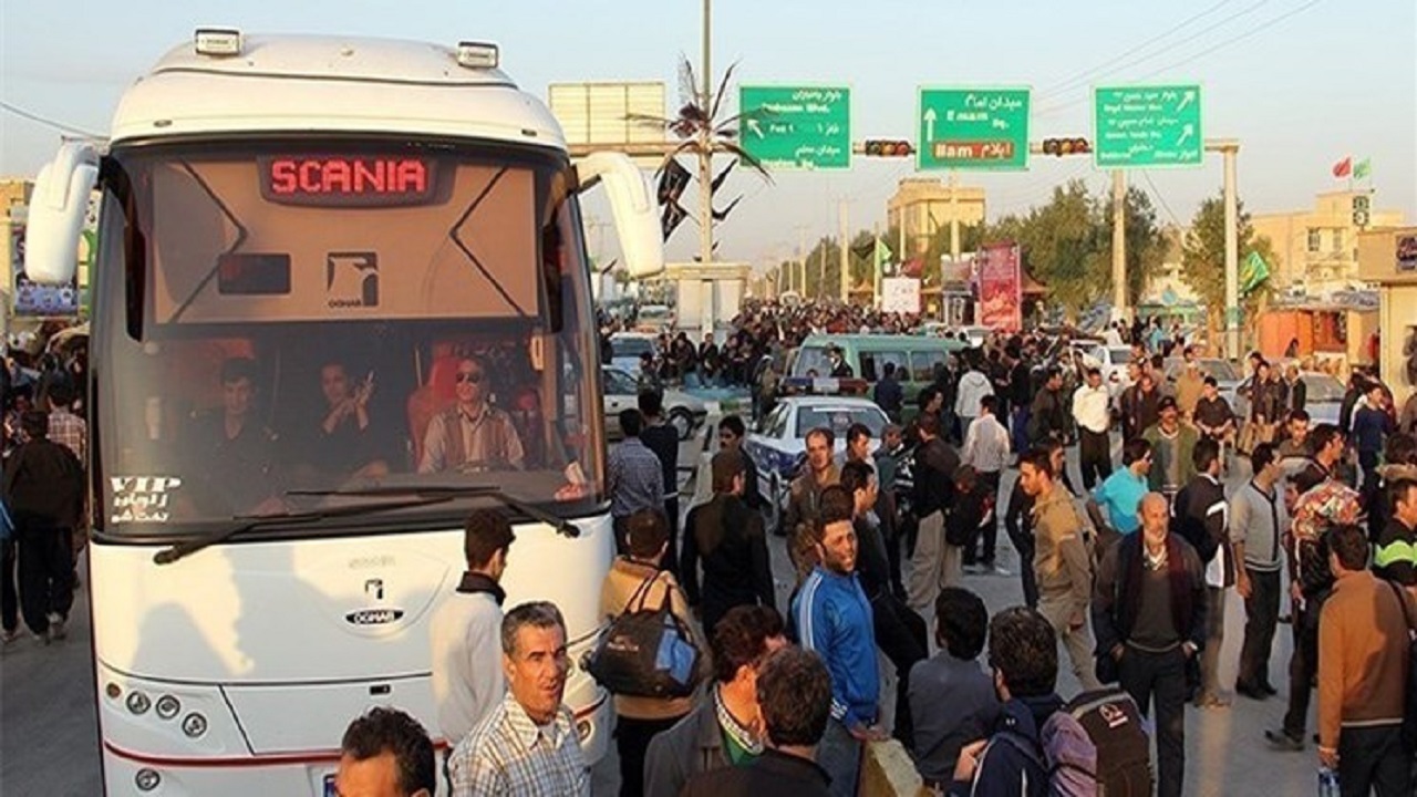 ۱۳۵ دستگاه اتوبوس برای جابه‌جایی زائرین اربعین در زنجان تامین شد