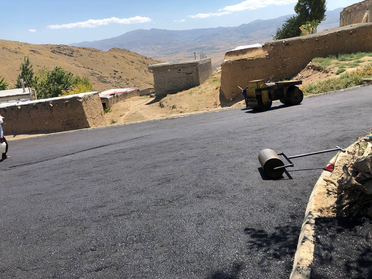 مرمت و ترمیم معابر روستای خلفیان