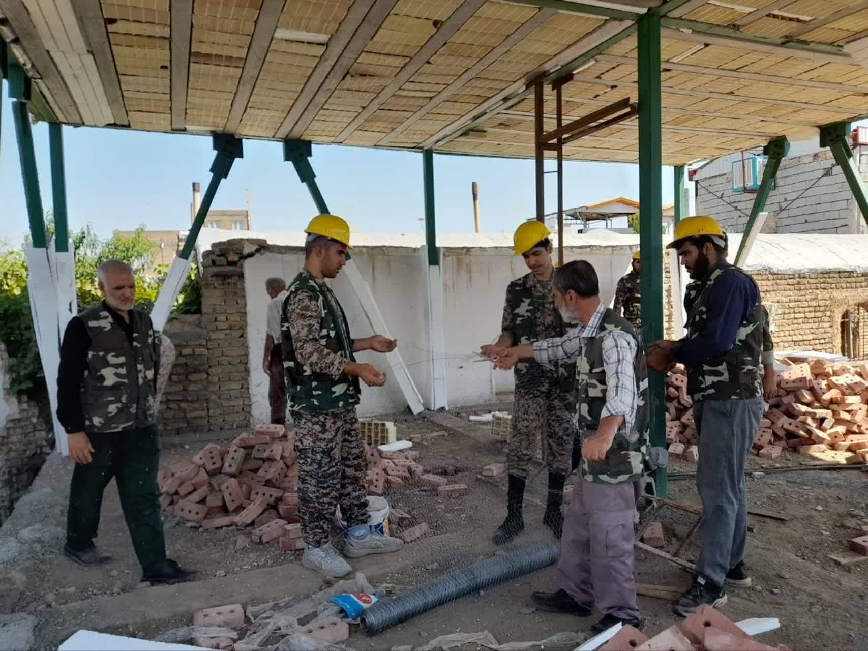 اقدامات هادگران خویی در روستای قوروق اقدامات هادگران خویی در روستای قوروق