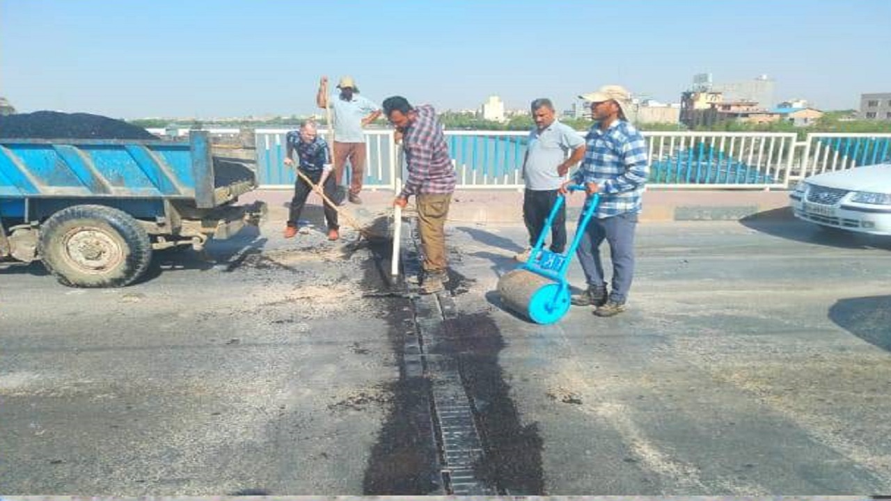 پل قدیم خرمشهر تعمیر شد