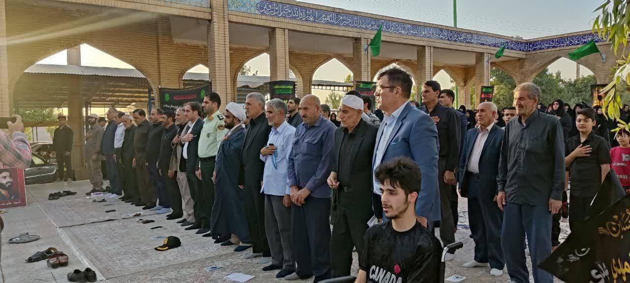 مراسم یادبود شهدا