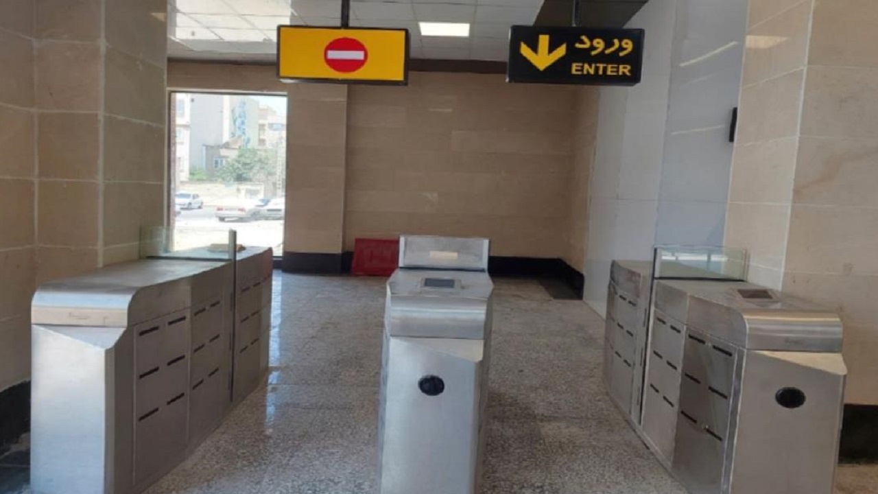 بهره‌برداری از یک ورودی ویژه در خط ۷ مترو تهران