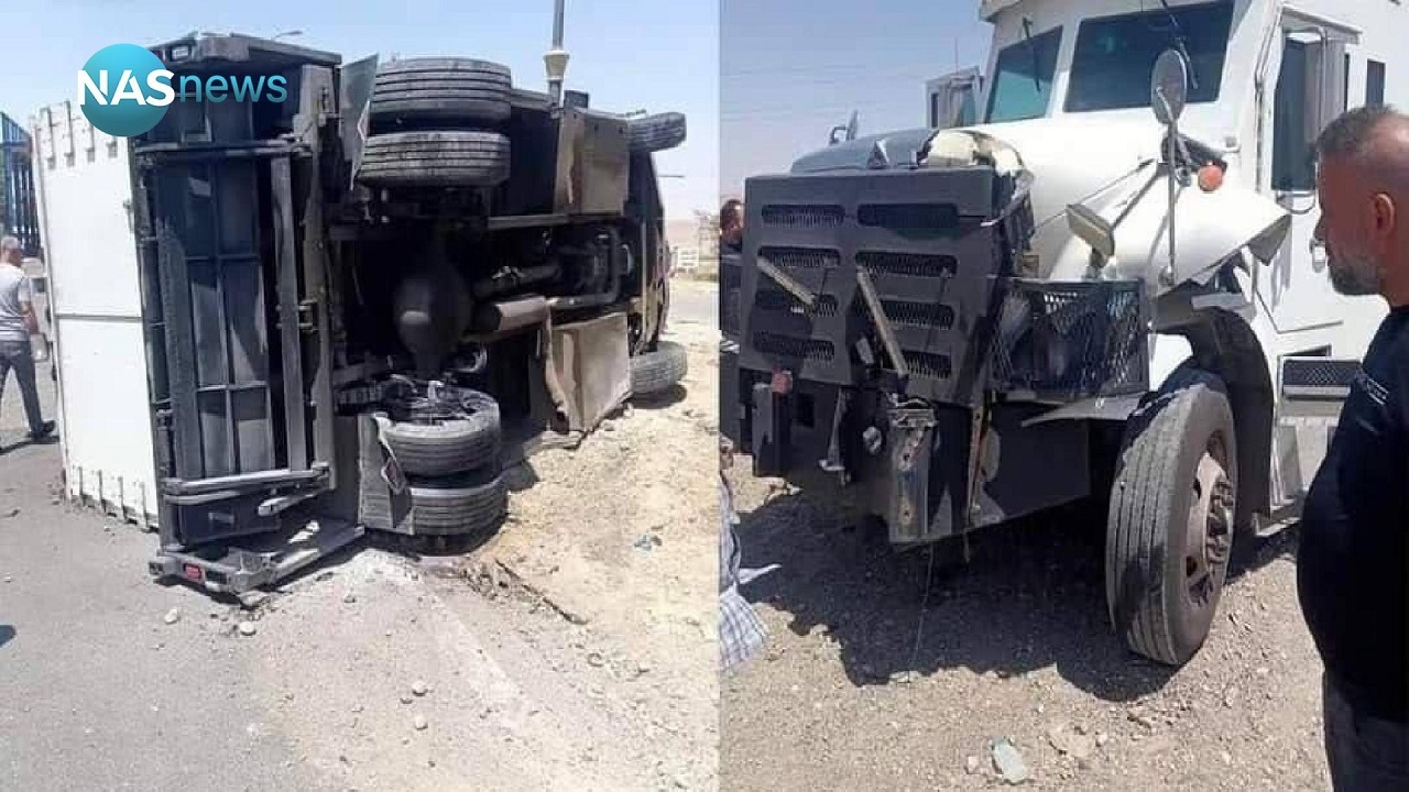 واژگونی کامیون حامل پول در عراق جنجال به پا کرد