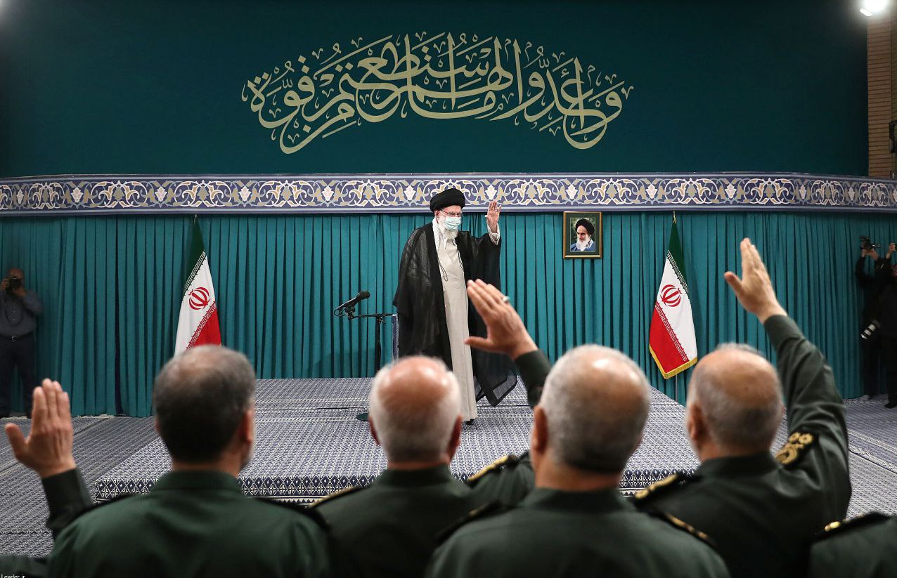 دیدار فرماندهان سپاه پاسداران با رهبر انقلاب