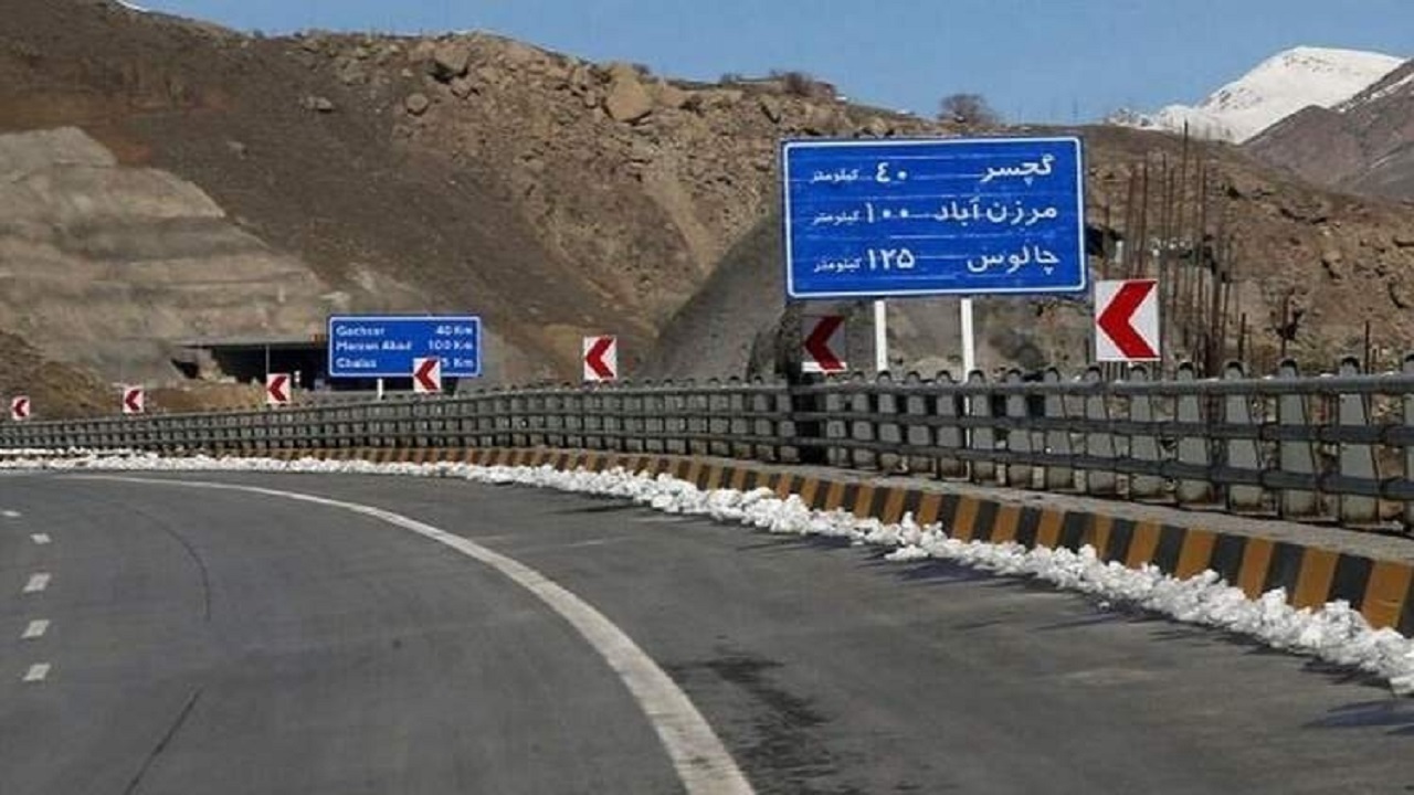 نصب نشدن علائم هشدار دهنده در آزادراه تهران شمال حادثه آفرید