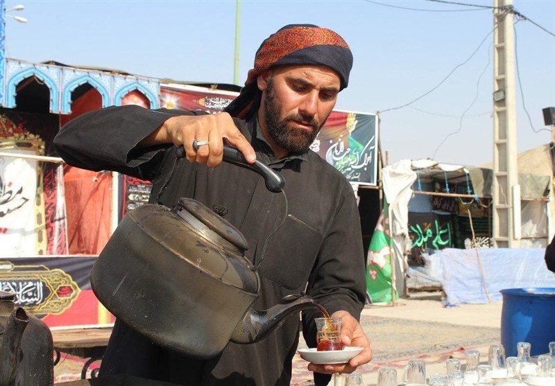 بی تابی شلمچه برای آغاز حرکت زائران خدمات رسانی به زائران در مر شلمچه
