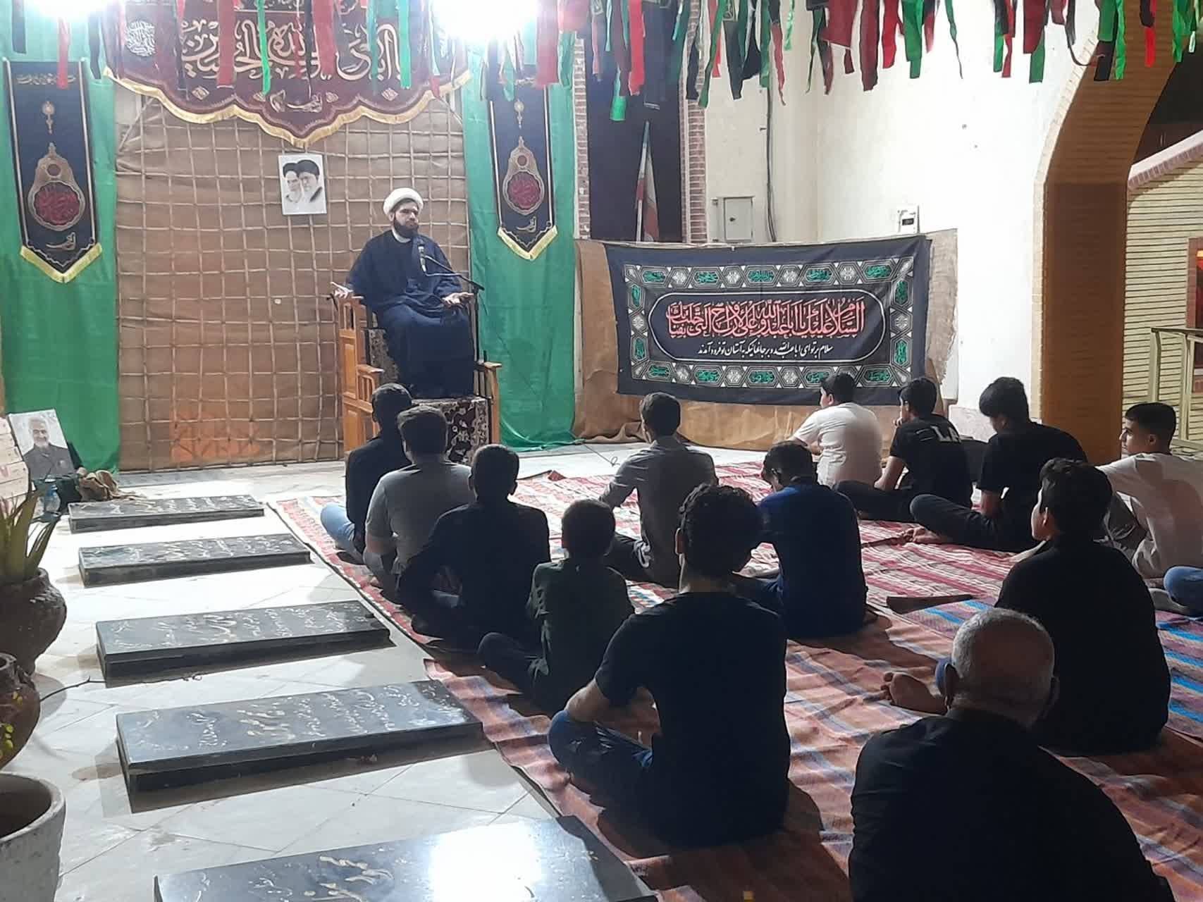 مراسم دهه اول ماه صفر در کاکی