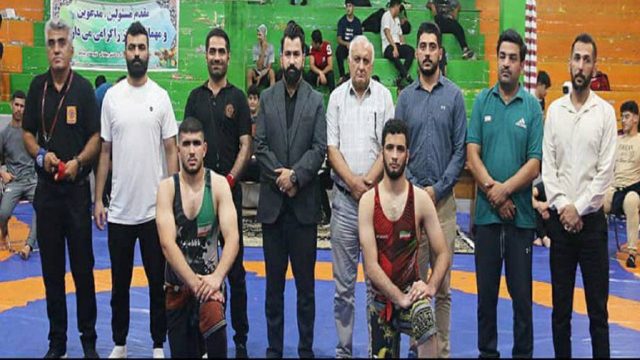 بابل فاتح مسابقات کشتی پهلوانی نوجوانان مازندران