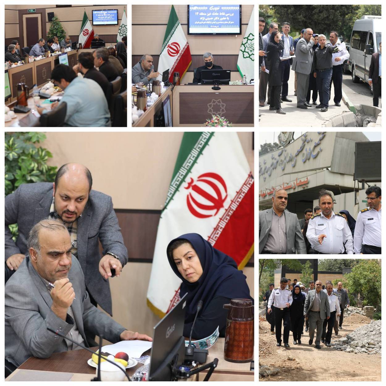 جلسه شناسایی نقاط حادثه&zwnj;خیز ترافیکی مناطق