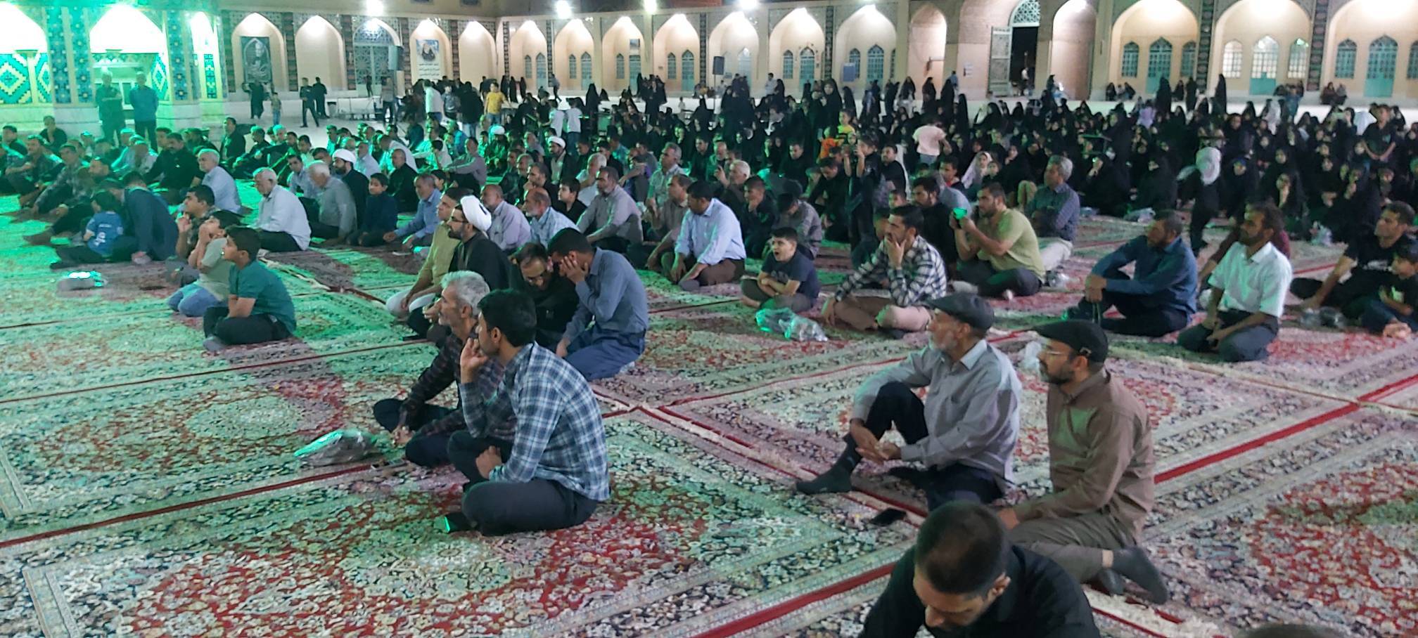 برگزاری یادواره شهدای مدافع حرم در انار