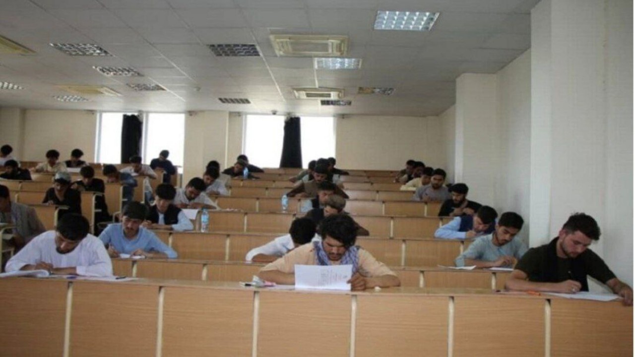 امتحان کنکور در کابل برگزار شد