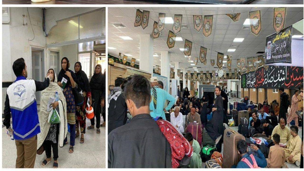 ️آغاز ورود زائرین پاکستانی اربعین حسینی به کشور از طریق پایانه مرزی میرجاوه